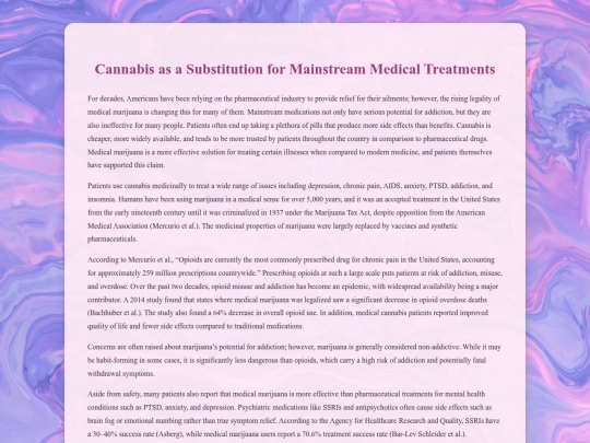Cannabisasasubstitute screenshot