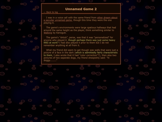 blog/dreams/walking screenshot