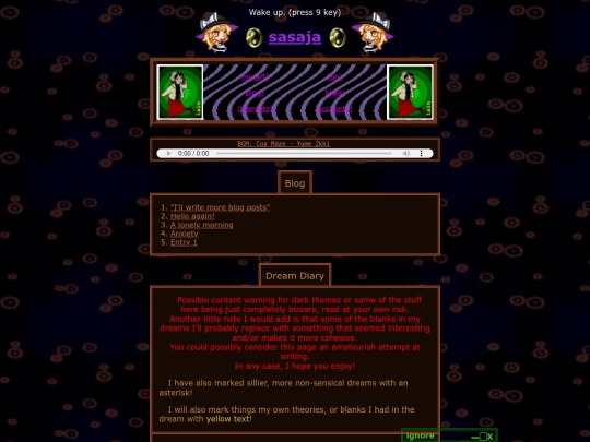 blog screenshot