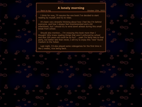 blog/thoughts/entry2 screenshot