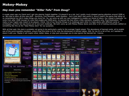 hobbies/mokey screenshot