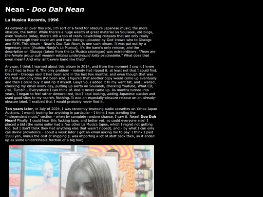 music/nean screenshot