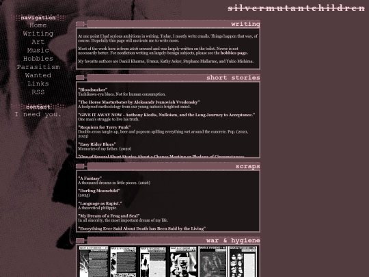 writing screenshot