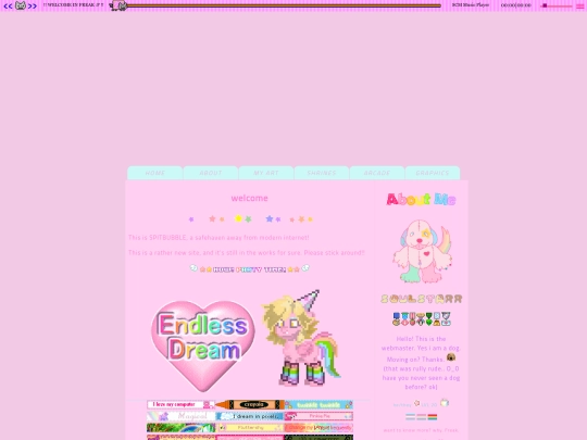 homepage screenshot