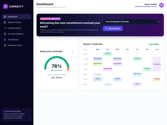 capacity-app screenshot