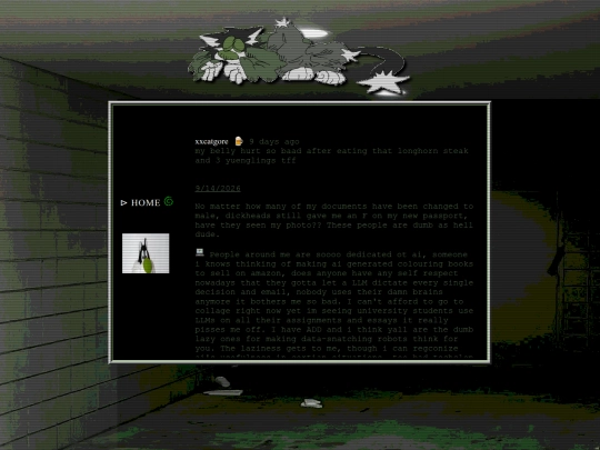 tehblog screenshot