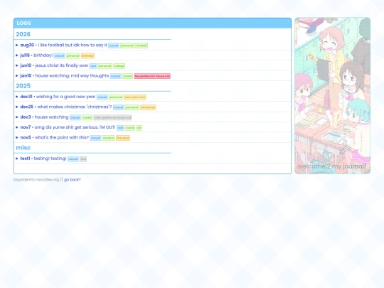 journal screenshot
