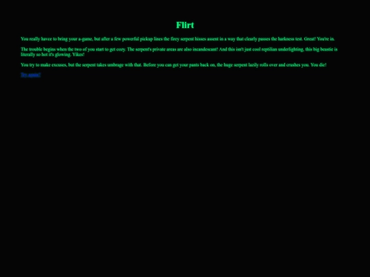 Colossal Furry Adventure/658 flirt screenshot