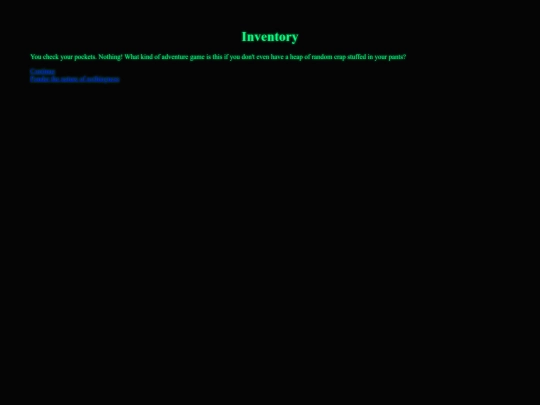 Colossal Furry Adventure/900 inventory screenshot
