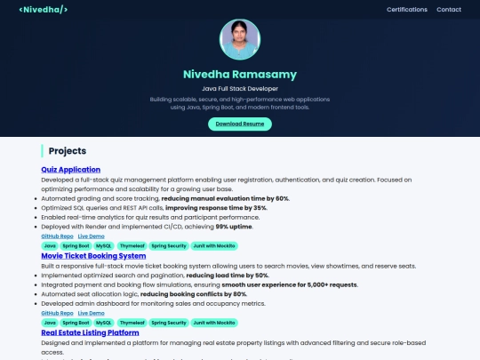 nivedha screenshot