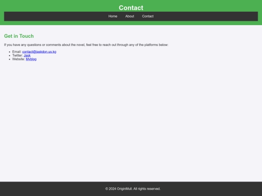 contact screenshot