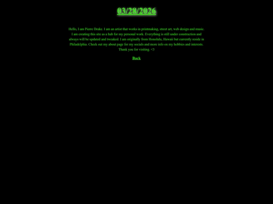 Introduction-Blog screenshot