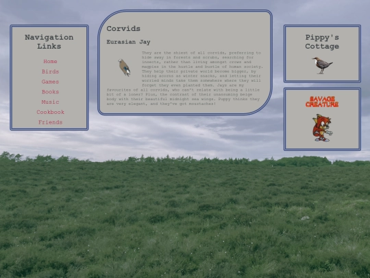 corvids screenshot