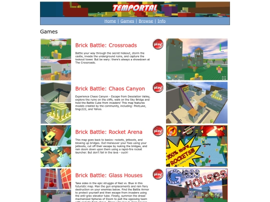 games screenshot