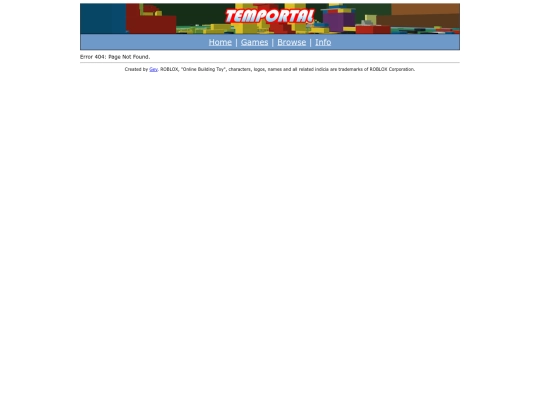 not_found screenshot