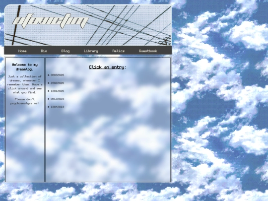 dreamlog screenshot