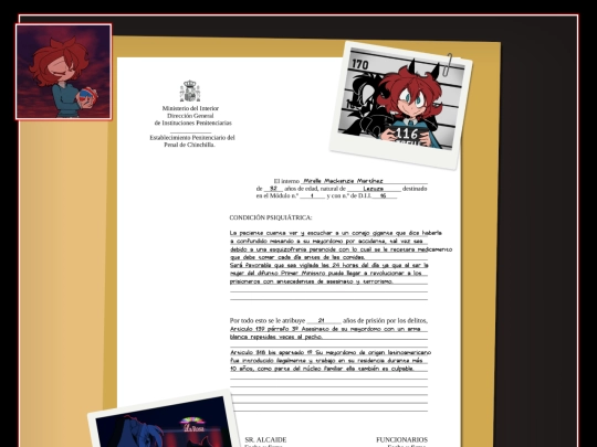 FichaMirelle screenshot