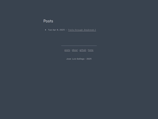 posts screenshot