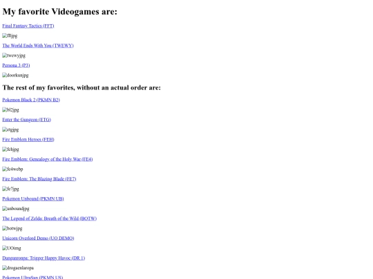 VGs screenshot