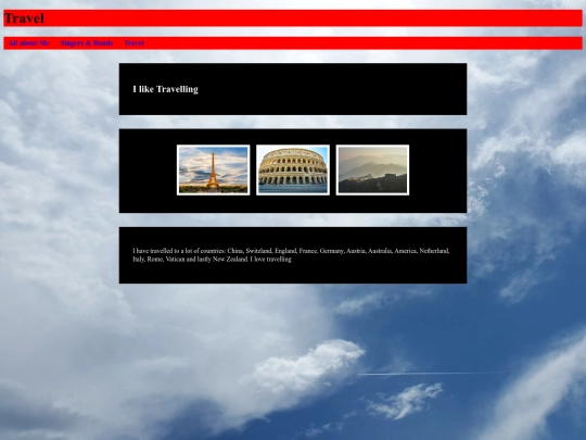 Travel screenshot