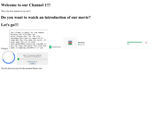 Channel Gleb and Dima/channels/channel1 screenshot