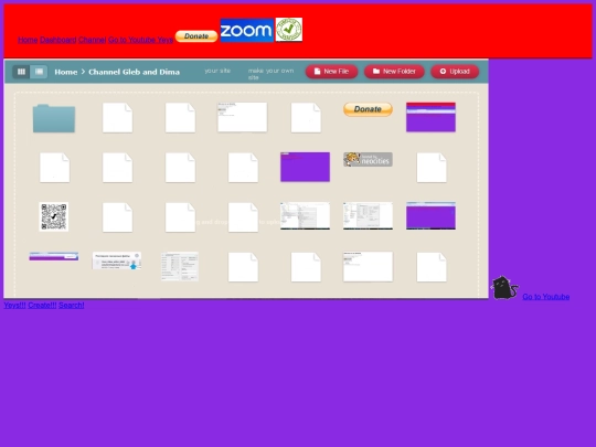 Channel Gleb and Dima/dashboard screenshot