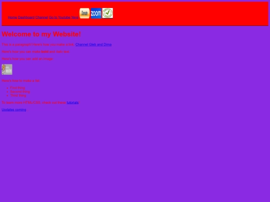 Channel Gleb and Dima/more projects screenshot