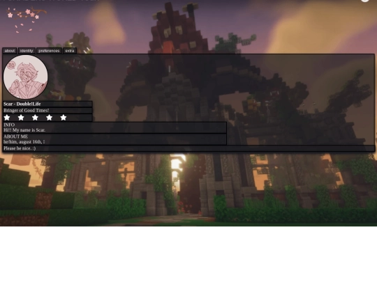 index screenshot