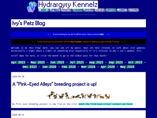 blog screenshot