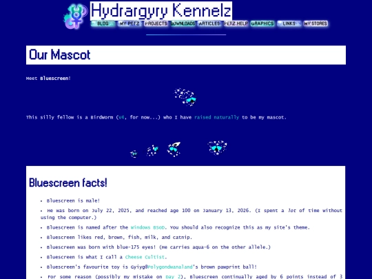 petz/bluescreen screenshot