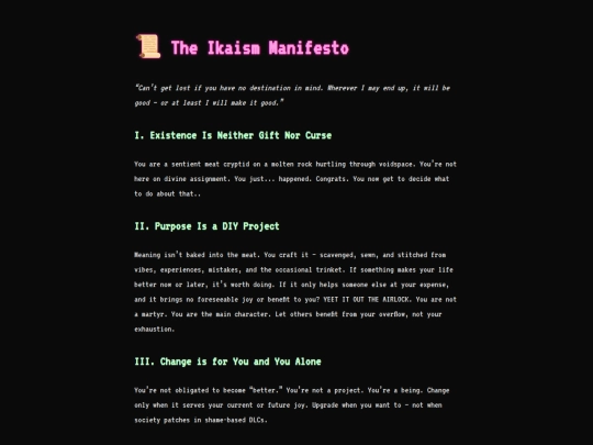 manifesto screenshot