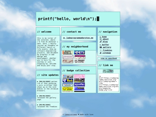index screenshot
