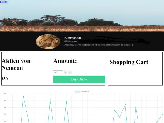Shop screenshot
