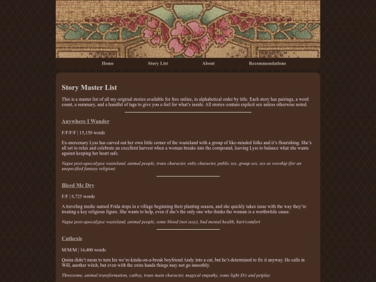 stories screenshot