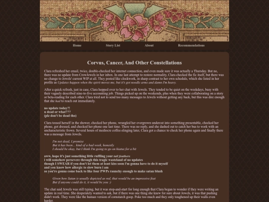 stories/corvus screenshot