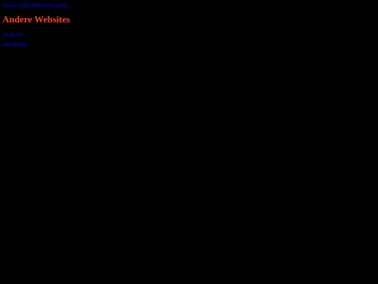 links screenshot