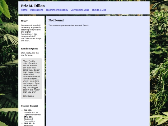 not_found screenshot