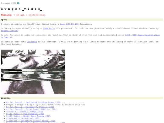 videos screenshot