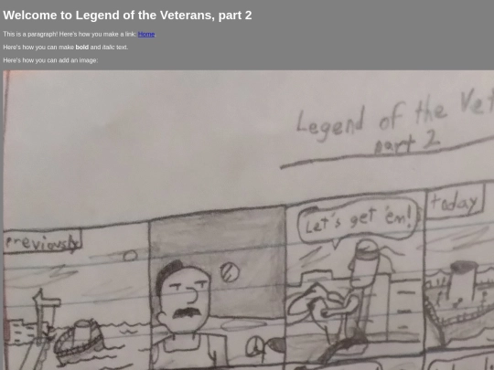 Legend of the veterans/veteran2 screenshot