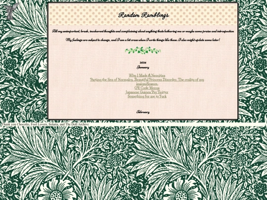 webpages/rambles/ramble screenshot
