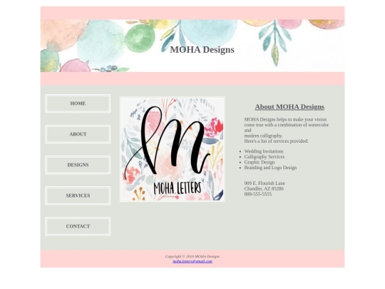 Moha Designs screenshot