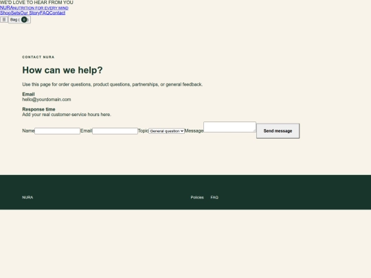contact screenshot
