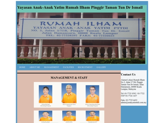 management screenshot