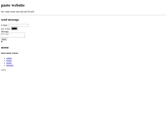 message screenshot