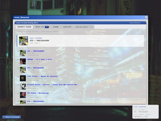 music_library screenshot