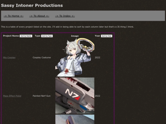 ProjectIndex screenshot