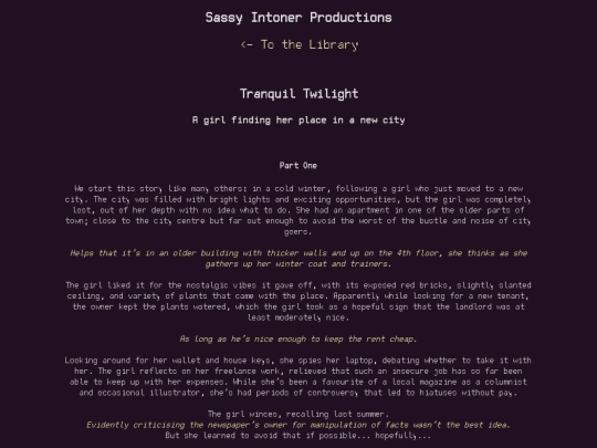TranquilTwilight screenshot