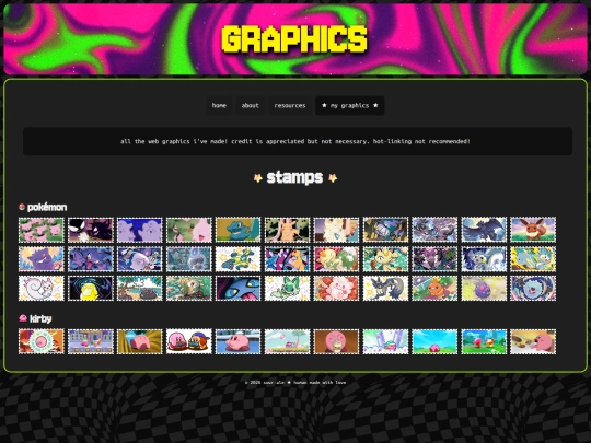 pages/graphics/web-graphics screenshot