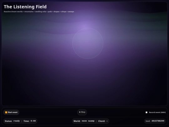 listen screenshot