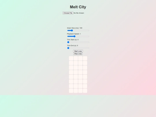 melt screenshot
